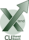 Xtend - CU Shared Branch logo