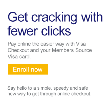 Enroll now. For assistance, please contact the CU and we can help you get Visa Checkout set up on your mobile device
